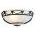 Elegante Wandlampe GOTICA 1 Wei&szlig; Schwarz Rustikal