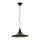 Industrial Hängelampe Metall Schwarz Gold Ø25cm