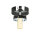 Deckenlampe Badezimmer Chrom Weiß E14