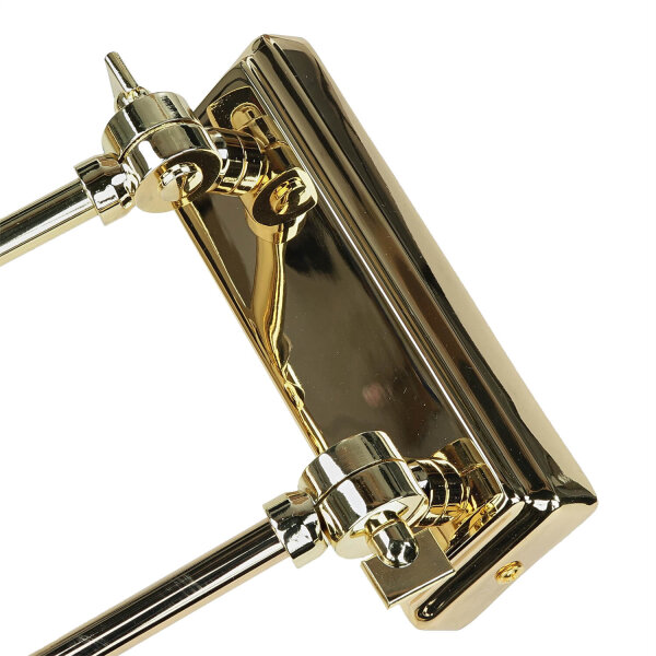 Bilderlampe in Messing elegantes Design Premium