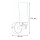 Badlampe Wand Spiegel Glas Metall in Chrom Weiß elegant