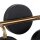 Wandlampe Schwarz Gold groß 4x E14 Metall Loft Design