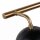 Wandlampe Schwarz Gold groß 4x E14 Metall Loft Design