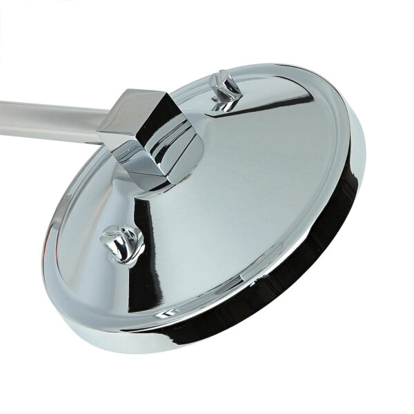 Stilvolle Badleuchte mit LED IP44 Riffelglas COSTILLA