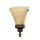 Wandlampe ANABELL 1 Braun Landhaus Lampe Blendarm