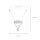 Wandlampe ANABELL 1 Braun Landhaus Lampe Blendarm