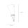 Wandlampe ANABELL 1 Braun Landhaus Lampe Blendarm