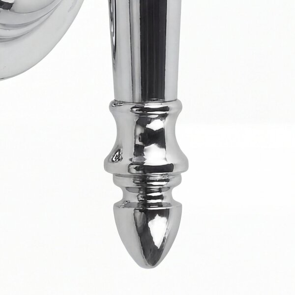 Wandlampe Bad IP44 aus Messing Glas spritzwasserdicht