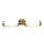 Premium Wandlampe Badezimmer IP44 LED aus Messing