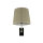 Messing Wandleuchte E27 Beige Silber elegant