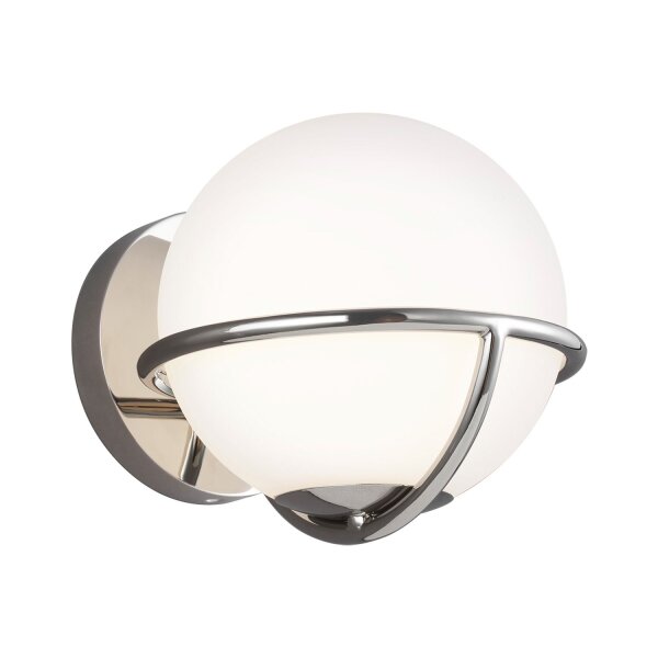 Wandlampe Glas Stahl inkl. LED Mid Century BELLADEA