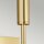 Wandlampe mit Schirm in Messing Weiß Jugendstil