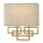 Dekorative Wandlampe CHINO Bronze Lampe Wohnzimmer