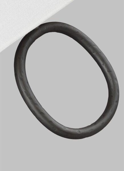 Wandleuchte Weiß Rost Optik E27 Stoff Metall Modern