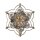 Wandlampe VELA Silber Floral Kristall Modern Lampe