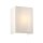 Wandleuchte Stoff Schirm Up Down Creme Messing E27
