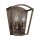 Wandlampe Metall in Messing antik Vintage Rustikal