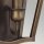 Wandlampe Metall in Messing antik Vintage Rustikal