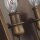 Wandlampe Metall in Messing antik Vintage Rustikal