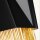 Wandleuchte Schwarz Gold Modern Design Metall VENINA