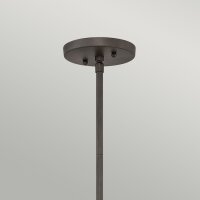 Deckenleuchte Metall in Bronze verstellbar E27