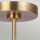 Deckenlampe Metall in Messing Ø46cm Mid Century