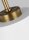Deckenlampe Metall in Messing Weiß E27 Retro Design