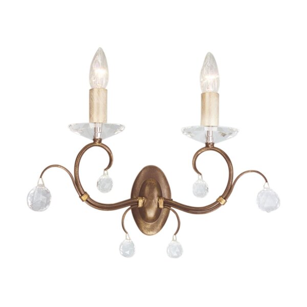 Wandleuchte CANDELA 11 Bronze Wohnzimmer Lampe