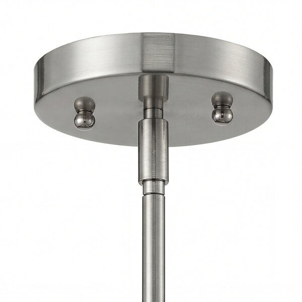 Deckenleuchte Metall in Chrom E27 Ø25cm SERENO