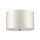 Deckenlampe Stoff rund Ø36cm Creme Chrom Modern VARINDA