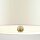 Deckenlampe groß rund 66 cm Stoff in Creme Messing