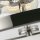 Deckenlampe Metall Glas in Nickel rund innen FLOR