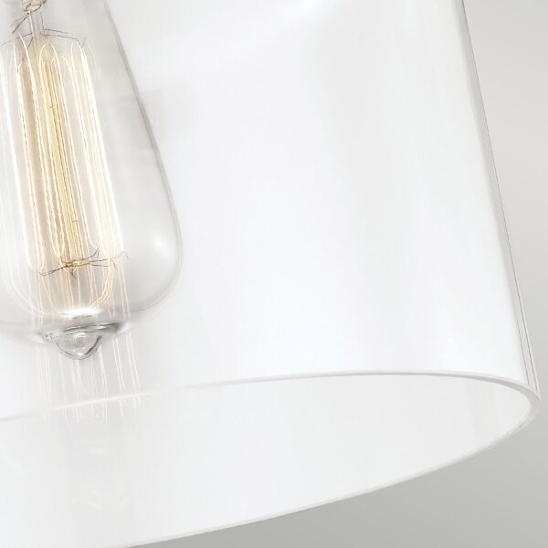 Deckenlampe Glas Vintage Design Ø23cm E27 BASRA