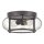 Deckenlampe innen rund 30,5 cm Glasschirm FELI