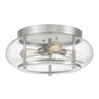 Deckenleuchte Industrie Design Glas Metall &Oslash;41cm rund