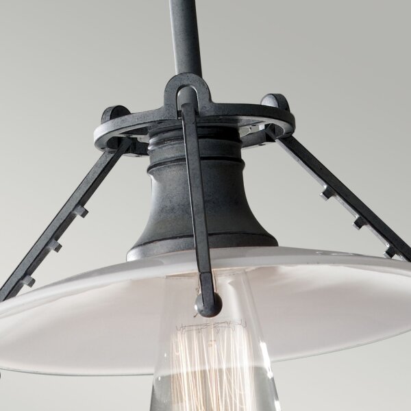 Deckenlampe Metall für E27 Ø25cm Industrial Design