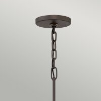 Hängelampe in Bronze 5-flammig verstellbar E14 DIVISTA