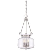 Hängelampe Glas Metall Jugendstil LISIDIA