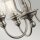 Kronleuchter Jugendstil Glas Metall 3x E27 LIODA