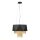 Hängelampe Modern Design Schwarz Gold Metall VENINA