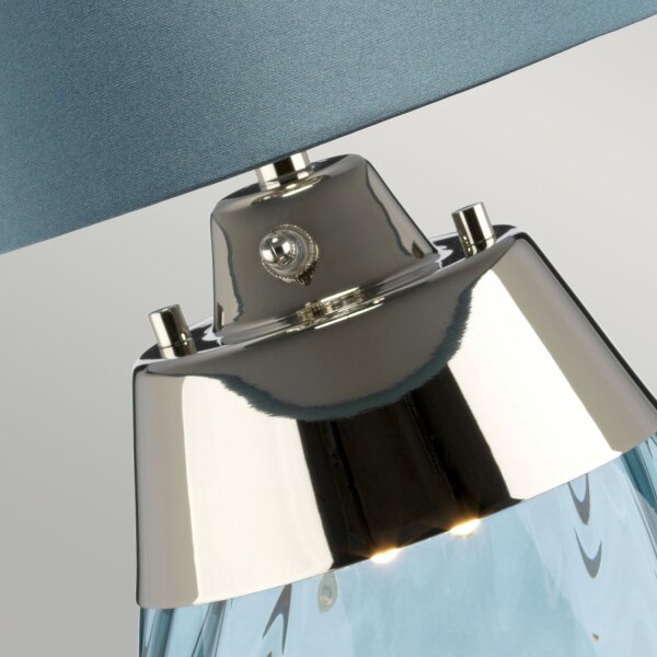 LENA-TL-S-BLUE - Nachttischlampe E27 3000K