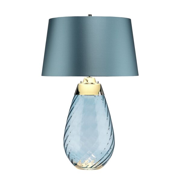 LENA-TL-L-BLUE - Nachttischlampe E27 3000K