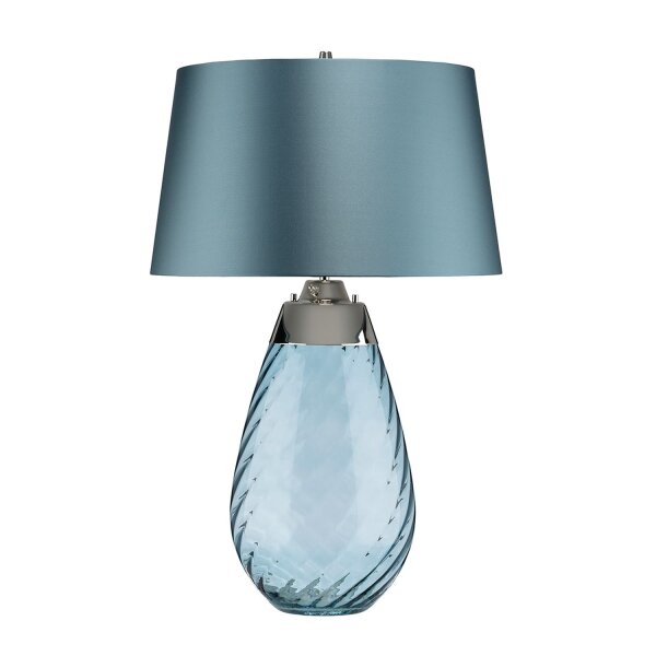 LENA-TL-L-BLUE - Nachttischlampe E27 3000K