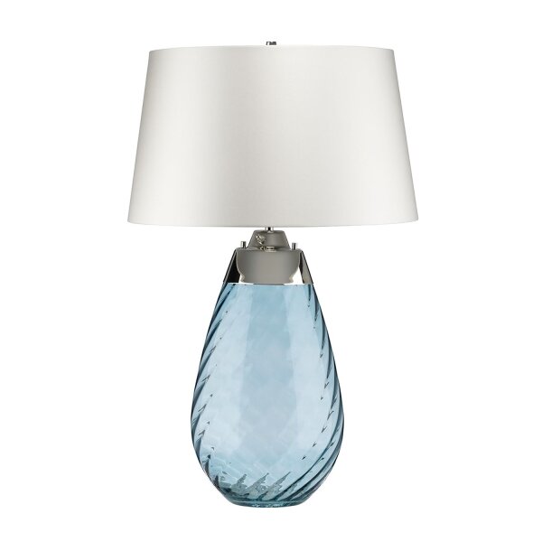 LENA-TL-L-BLUE-OWSS - Nachttischlampe E27 3000K