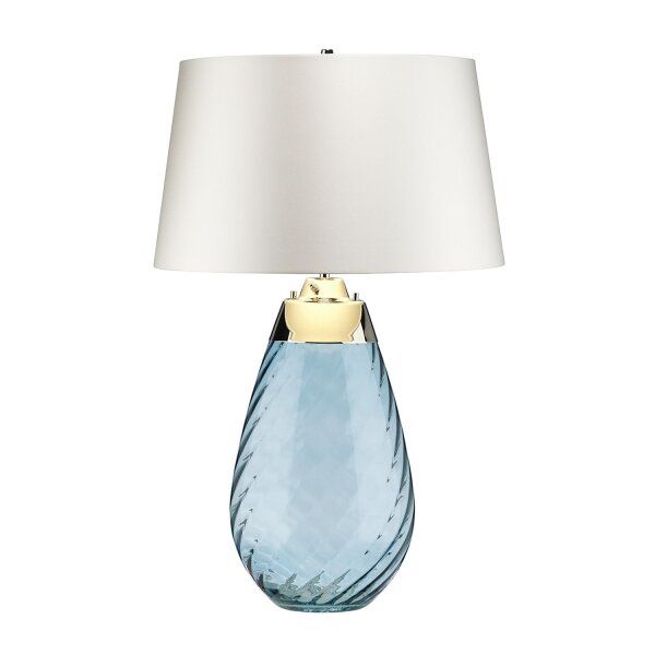 LENA-TL-L-BLUE-OWSS - Nachttischlampe E27 3000K