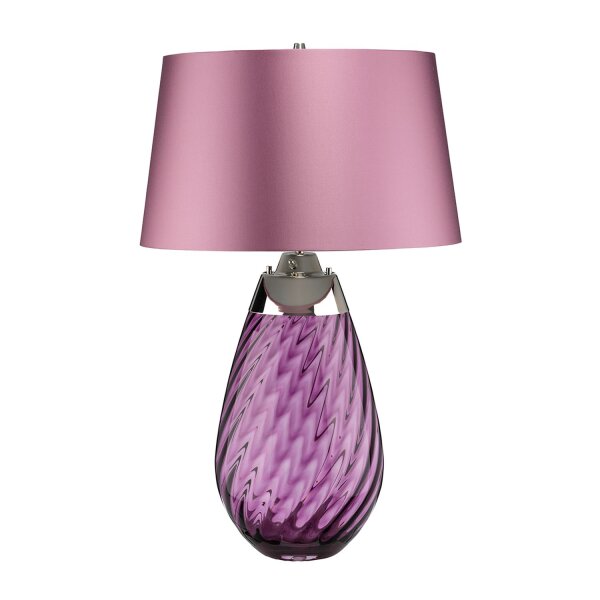 LENA-TL-L-PLUM - Nachttischlampe E27 3000K
