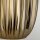 Tischlampe E27 67 cm in Bronze Weiß Keramik Stoff