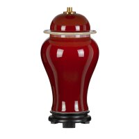 Fuß für Tischlampe Keramik 40 cm Rot Klassisch...