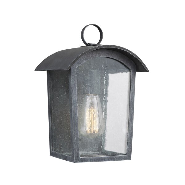 Wandlampe außen Schwarz antik IP44 E27 Rustikal Garten