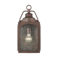 Außenlampe Wand in Kupfer antik E14 IP44 Garten Haus